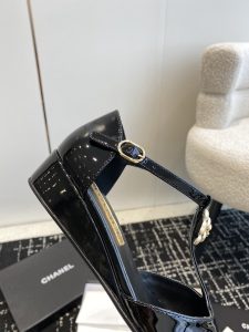 非常好看的一款專櫃同步香奈兒原單鞋尖頭鞋休閒平底鞋