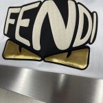 FEND芬迪原單純白色精品衣服短袖T恤男款
