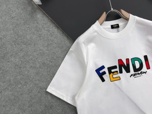 260克重磅FENDI圓領短袖T恤頂級原單衣服