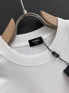 260克重磅FENDI圓領短袖T恤頂級原單衣服
