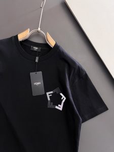 芬迪一比一原單衣服 純棉基礎款短袖T恤