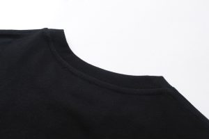 純黑色2024新品高仿芬迪短袖T恤男裝