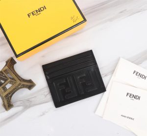 Fendi高仿精品芬迪牛皮真皮卡包 錢包