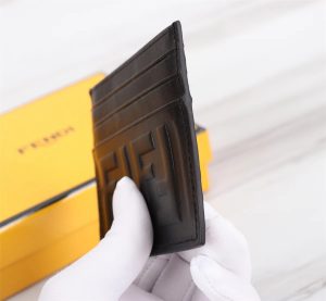Fendi高仿精品芬迪牛皮真皮卡包 錢包