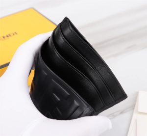 Fendi高仿精品芬迪牛皮真皮卡包 錢包