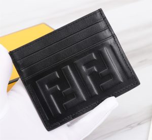 Fendi高仿精品芬迪牛皮真皮卡包 錢包