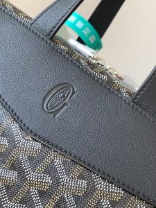 1比1複刻GOYARD高雅德包 Goyardine帆布 Cisalpin 雙肩揹包 灰棕
