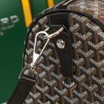 原單複刻GOYARD高雅德包 Goyardine帆布 BOSTON45旅行包 黑色