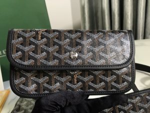 高仿奢侈包GOYARD高雅德 Bohème Hobo包袋 流浪包腋下包 黑色