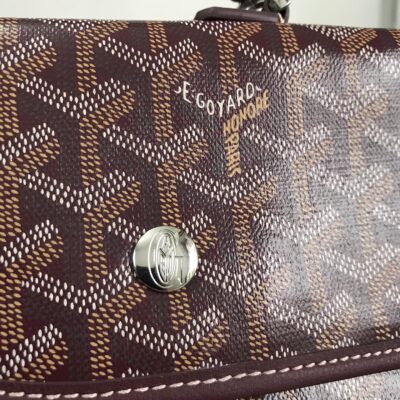 複刻奢侈品包GOYARD高雅德 Goyardine帆布 SAINT LEGER 揹包雙肩包 棕色