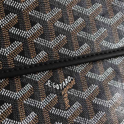 複刻奢侈品包GOYARD高雅德 Goyardine帆布 SAINT LEGER 揹包雙肩包 黑色