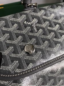複刻奢侈品包GOYARD高雅德 Goyardine帆布 SAINT LEGER 揹包雙肩包 灰色