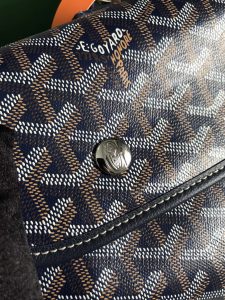 複刻奢侈品包GOYARD高雅德 Goyardine帆布 SAINT LEGER 揹包雙肩包 深藍