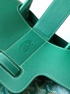 一比一複刻GOYARD高雅德包 Goyardine帆布 Saïgon托特包Tote 緑色