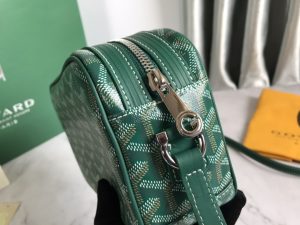 1比1複刻GOYARD高雅德包 Goyardine帆布 Cap-Vert相機包小號包 緑色