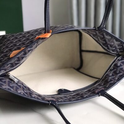 超A貨GOYARD高雅德包 ARTOIS小號包 小號拉鍊購物袋 深藍