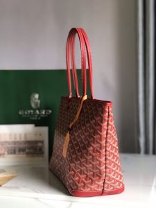 超A貨GOYARD高雅德包 ARTOIS小號包 小號拉鍊購物袋 紅色