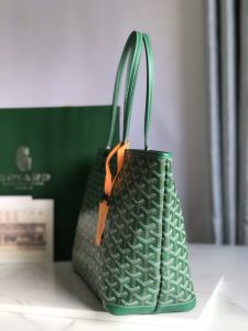 超A貨GOYARD高雅德包 ARTOIS小號包 小號拉鍊購物袋 緑色
