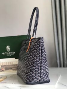 超A貨GOYARD高雅德包 ARTOIS小號包 大號拉鍊購物袋 深藍