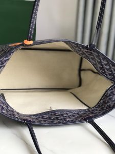 超A貨GOYARD高雅德包 ARTOIS小號包 大號拉鍊購物袋 深藍