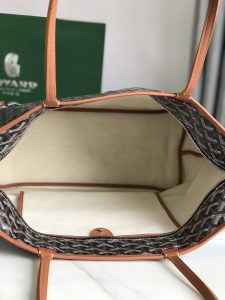 超A貨GOYARD高雅德包 ARTOIS大號包 大號拉鍊購物袋 黑棕