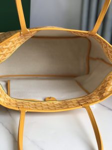 超A貨GOYARD高雅德包 ARTOIS大號包 大號拉鍊購物袋 黃
