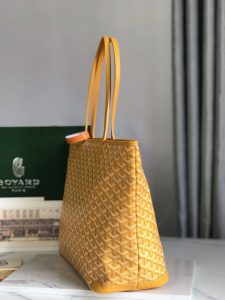 超A貨GOYARD高雅德包 ARTOIS大號包 大號拉鍊購物袋 黃