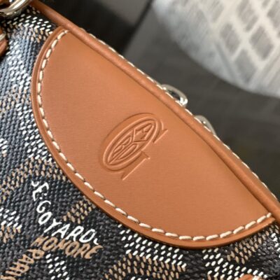 一比一高仿GOYARD高雅德包包 保齡球包 手提包 棕色