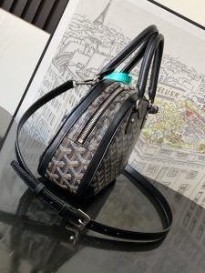 一比一高仿GOYARD高雅德包包 保齡球包 手提包 黑色