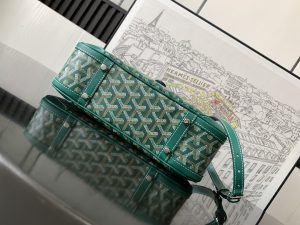 一比一高仿GOYARD高雅德包包 保齡球包 手提包 緑色