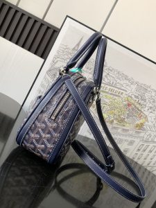 一比一高仿GOYARD高雅德包包 保齡球包 手提包 深藍