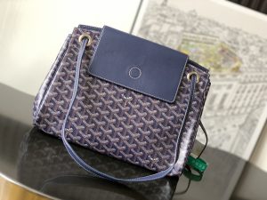 1比1高仿GOYARD高雅德包包 ROUETTE 小號包單肩包 深藍