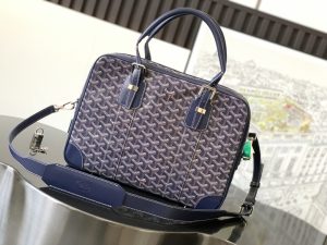 原單高仿包GOYARD高雅德 Ambassade中號公文包 深藍