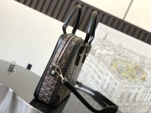 原單高仿包GOYARD高雅德 Ambassade中號公文包 黑色
