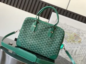 原單高仿包GOYARD高雅德 Ambassade中號公文包 緑色