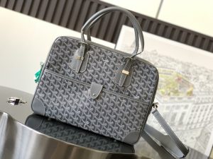 原單高仿包GOYARD高雅德 Ambassade中號公文包 灰色
