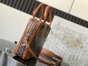 原單高仿包GOYARD高雅德 Ambassade中號公文包 棕色
