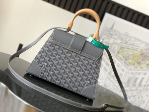 複刻奢侈品包GOYARD高雅德 Saïgon小號包西貢包 灰色