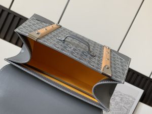 複刻奢侈品包GOYARD高雅德 Saïgon小號包西貢包 灰色
