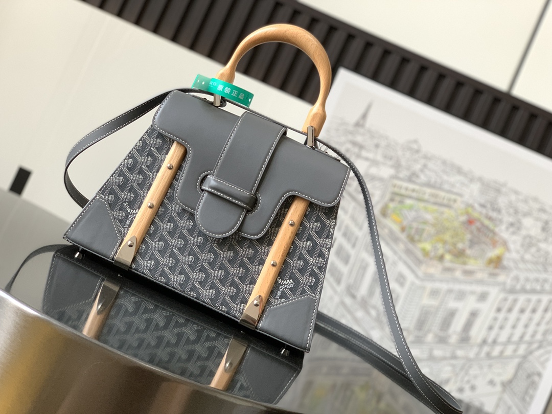goyard202404184000007.jpg 複刻奢侈品包GOYARD高雅德 Saïgon小號包西貢包 灰色