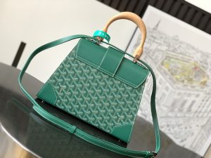 複刻奢侈品包GOYARD高雅德 Saïgon小號包西貢包 緑色
