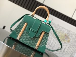 複刻奢侈品包GOYARD高雅德 Saïgon小號包西貢包 緑色