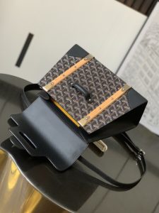 複刻奢侈品包GOYARD高雅德 Saïgon小號包西貢包 黑色