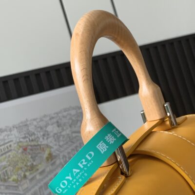 複刻奢侈品包GOYARD高雅德 Saïgon小號包西貢包 黃色