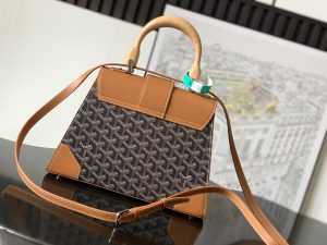 複刻奢侈品包GOYARD高雅德 Saïgon小號包西貢包 棕色