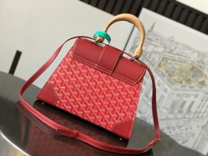 複刻奢侈品包GOYARD高雅德 Saïgon小號包西貢包 紅色