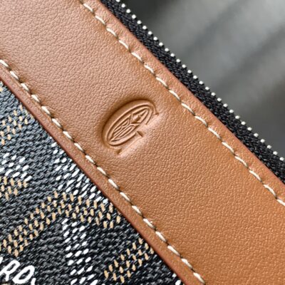 原單複刻GOYARD高雅德錢包 MATIGNON MINI 零錢包 黑棕