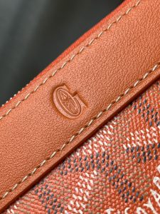 原單複刻GOYARD高雅德錢包 MATIGNON MINI 零錢包 橙色