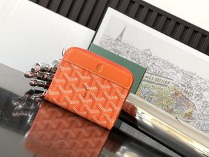 原單複刻GOYARD高雅德錢包 MATIGNON MINI 零錢包 橙色