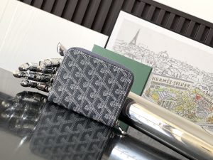 原單複刻GOYARD高雅德錢包 MATIGNON MINI 零錢包 灰色